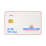 Japan Tourists Sim 20GB for 365 Days