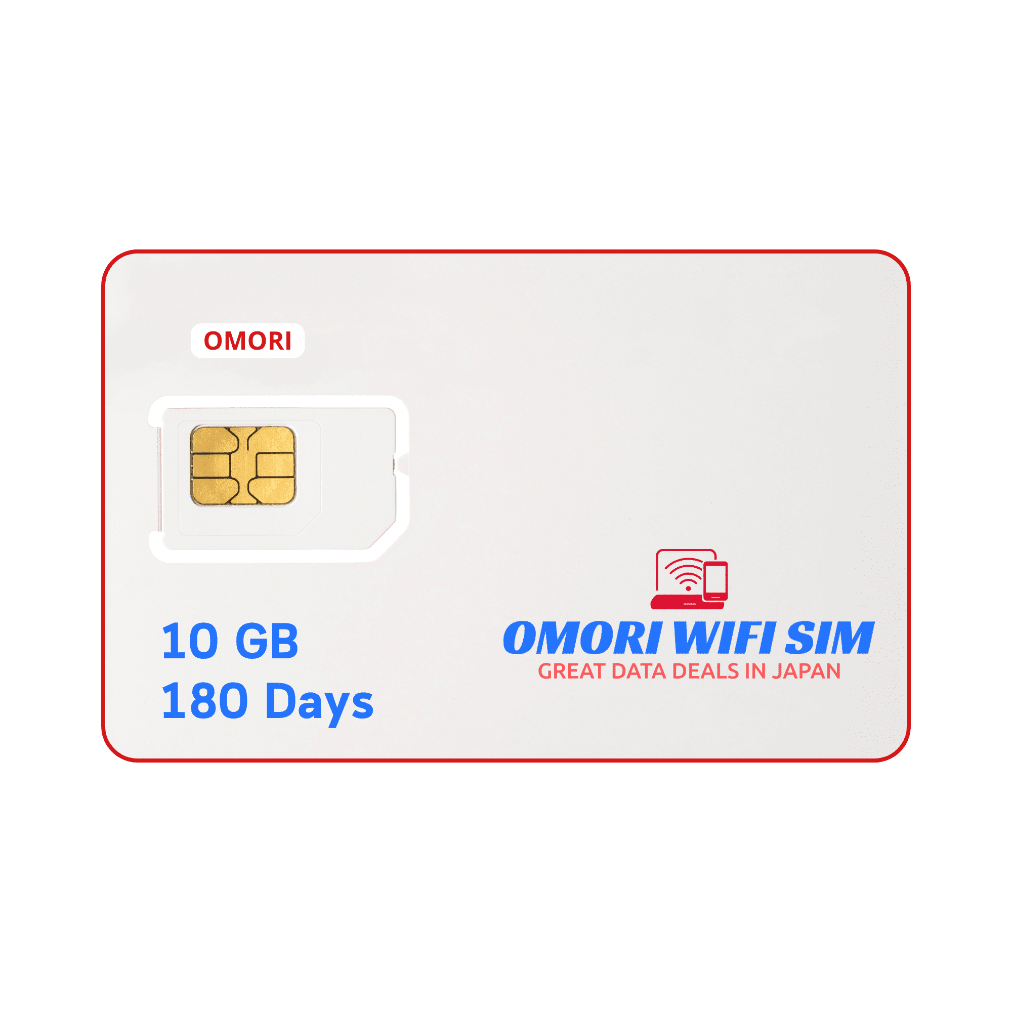 Japan Tourists Sim 10GB for 180 Days