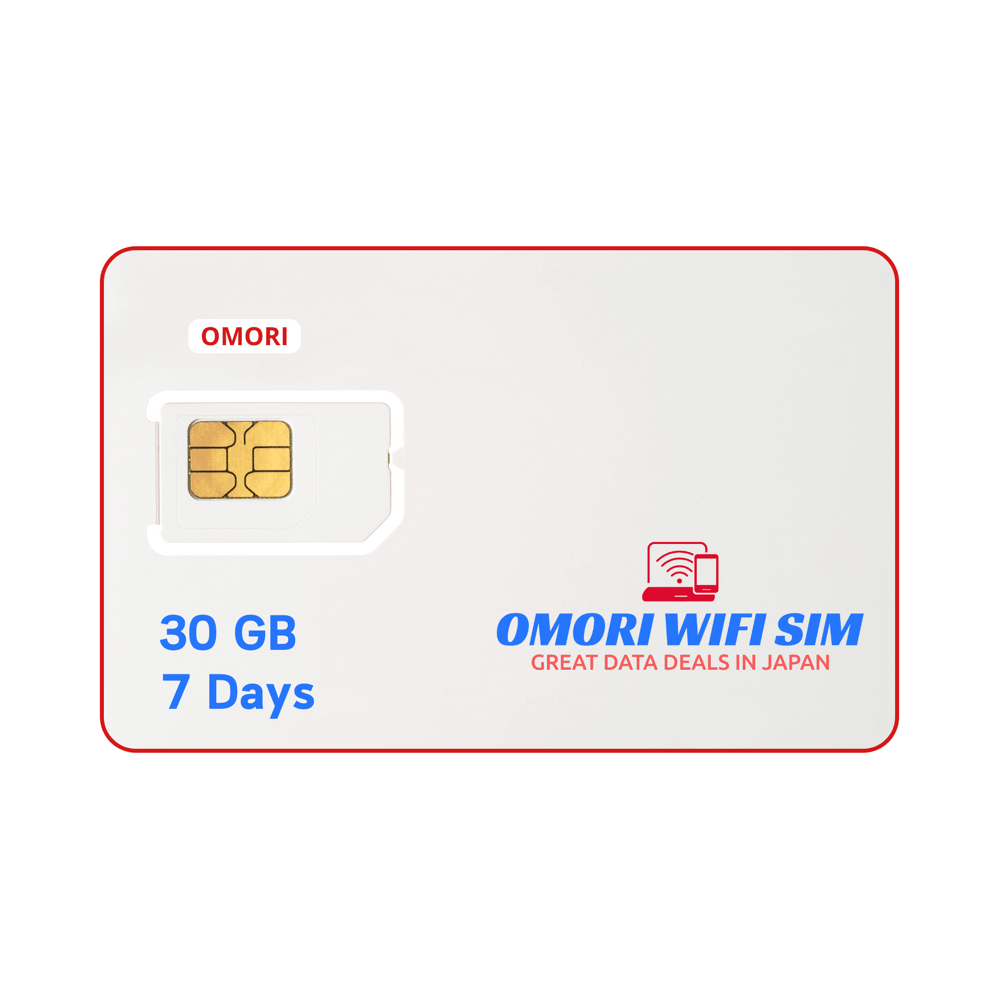 Japan Tourists Sim 30GB for 7 Days